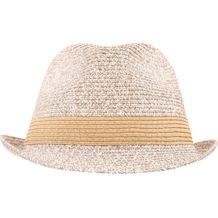 Melange Hat - Hut in sommerlich frischen Melange-Farben [Gr. S/M] (natural-melange) (Art.-Nr. CA429853)