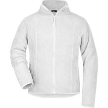 Girly Microfleece Jacket - Leichte Jacke aus Microfleece [Gr. XXL] (white) (Art.-Nr. CA430530)