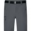 Men's Trekking Shorts - Bi-elastische kurze Outdoorhose [Gr. L] (carbon) (Art.-Nr. CA433526)