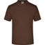 Round-T Medium (150g/m²) - Komfort-T-Shirt aus Single Jersey [Gr. L] (Brown) (Art.-Nr. CA435655)