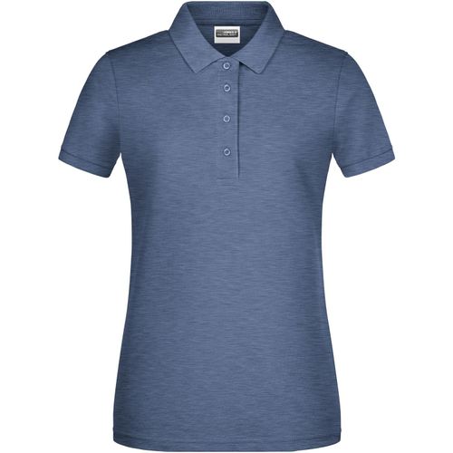 Ladies' Basic Polo - Klassisches Poloshirt [Gr. S] (Art.-Nr. CA437349) - Feine Piqué-Qualität aus 100% gekämmt...