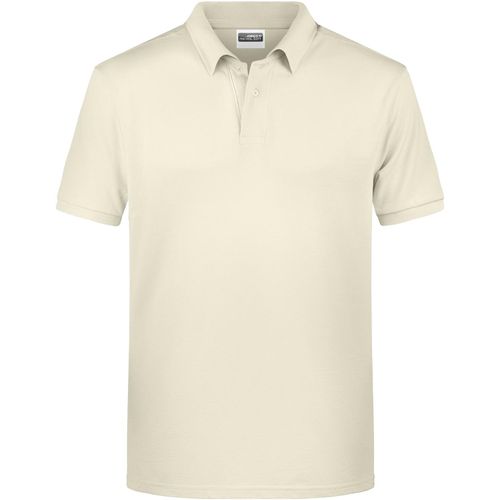 Men's Basic Polo - Klassisches Poloshirt [Gr. L] (Art.-Nr. CA437407) - Feine Piqué-Qualität aus 100% gekämmt...