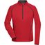Ladies' Sports Shirt Longsleeve - Langarm Funktionsshirt für Fitness und Sport [Gr. S] (red/black) (Art.-Nr. CA438013)