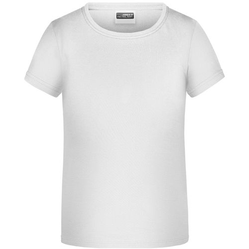Promo-T Girl 150 - Klassisches T-Shirt für Kinder [Gr. XS] (Art.-Nr. CA439122) - Single Jersey, Rundhalsausschnitt,...