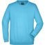 Round-Sweat Heavy - Klassisches Komfort Rundhals-Sweatshirt [Gr. M] (Turquoise) (Art.-Nr. CA439840)