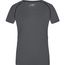 Ladies' Sports T-Shirt - Funktionsshirt für Fitness und Sport [Gr. XL] (titan/black) (Art.-Nr. CA439872)
