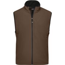 Men's Softshell Vest - Trendige Weste aus Softshell [Gr. 3XL] (Brown) (Art.-Nr. CA440579)