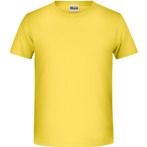 Boys' Basic-T - T-Shirt für Kinder in klassischer Form [Gr. M] (Art.-Nr. CA441883) - 100% gekämmte, ringgesponnene BIO-Baumw...
