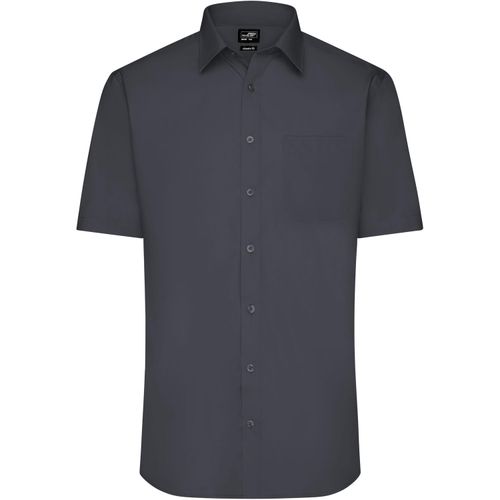 Men's Shirt Shortsleeve Poplin - Klassisches Shirt aus pflegeleichtem Mischgewebe [Gr. S] (Art.-Nr. CA442429) - Popeline-Qualität mit Easy-Care-Ausrüs...