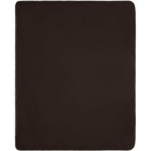 Fleece Blanket - Fleecedecke mit gekettelten Kanten (brown / natural) (Art.-Nr. CA445756)