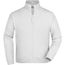 Sweat Jacket - Klassische Sweatjacke aus French-Terry [Gr. M] (white) (Art.-Nr. CA446274)