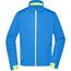 Men's Sports Softshell Jacket - Funktionelle Softshelljacke für Sport, Freizeit und Promotion [Gr. 3XL] (bright-blue/bright-yellow) (Art.-Nr. CA446277)
