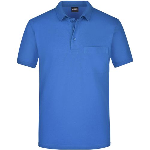 Men's Polo Pocket - Klassisches Poloshirt mit Brusttasche [Gr. XL] (Art.-Nr. CA447525) - Feine Piqué-Struktur
Gekämmte, ringges...