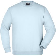 Round-Sweat Heavy Junior - Klassisches Komfort Rundhals-Sweatshirt [Gr. XS] (light-blue) (Art.-Nr. CA447623)