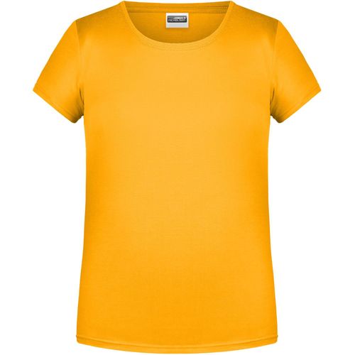 Girls' Basic-T - T-Shirt für Kinder in klassischer Form [Gr. S] (Art.-Nr. CA448865) - 100% gekämmte, ringgesponnene BIO-Baumw...