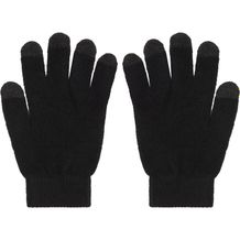 Touch-Screen Knitted Gloves - Funktionale Strickhandschuhe [Gr. S/M] (black) (Art.-Nr. CA449015)