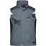 Workwear Vest - Professionelle Weste mit hochwertiger Ausstattung [Gr. L] (carbon/black) (Art.-Nr. CA450252)