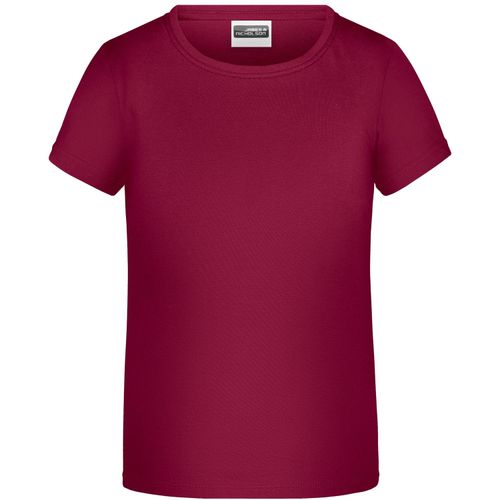 Promo-T Girl 150 - Klassisches T-Shirt für Kinder [Gr. L] (Art.-Nr. CA450262) - Single Jersey, Rundhalsausschnitt,...
