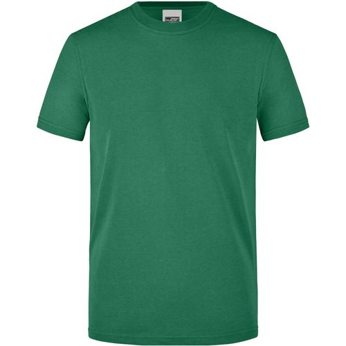 Men's Workwear T-Shirt - Strapazierfähiges und pflegeleichtes T-Shirt [Gr. S] (Art.-Nr. CA451905) - Materialmix aus Baumwolle und Polyester...