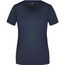 Ladies' Basic-T - Leicht tailliertes T-Shirt aus Single Jersey [Gr. L] (navy) (Art.-Nr. CA454820)