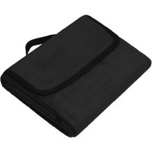 Picnic Blanket - Tragbare Picknickdecke aus weichem Fleece (black) (Art.-Nr. CA457656)