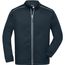 Men's Knitted Workwear Fleece Jacket - Pflegeleichte Strickfleece-Jacke [Gr. 4XL] (navy/navy) (Art.-Nr. CA458112)