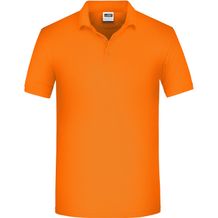 Men's BIO Workwear Polo - Pflegeleichtes und strapazierfähiges Polo [Gr. 3XL] (orange) (Art.-Nr. CA458791)