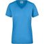 Ladies' Workwear T-Shirt - Strapazierfähiges und pflegeleichtes T-Shirt [Gr. M] (aqua) (Art.-Nr. CA459032)