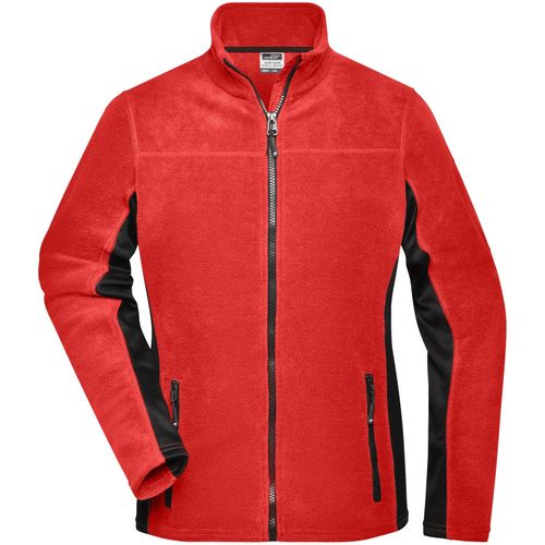 Ladies' Workwear Fleece Jacket - Strapazierfähige Fleecejacke im Materialmix [Gr. XS] (Art.-Nr. CA463711) - Pflegeleichter Anti-Pilling-Microfleece
...