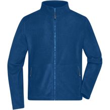 Men's Fleece Jacket - Fleecejacke mit Stehkragen im klassischen Design [Gr. 3XL] (royal) (Art.-Nr. CA465185)