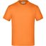 Junior Basic-T - Kinder Komfort-T-Shirt aus hochwertigem Single Jersey [Gr. M] (orange) (Art.-Nr. CA467693)