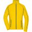 Ladies' Structure Fleece Jacket - Leichte Outdoor-Fleecejacke [Gr. XL] (yellow/carbon) (Art.-Nr. CA468129)