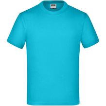 Junior Basic-T - Kinder Komfort-T-Shirt aus hochwertigem Single Jersey [Gr. XS] (pacific) (Art.-Nr. CA468967)