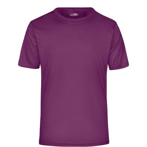 Men's Active-T - Funktions T-Shirt für Freizeit und Sport [Gr. S] (Art.-Nr. CA471955) - Feiner Single Jersey
Necktape
Doppelnäh...