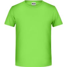 Boys' Basic-T - T-Shirt für Kinder in klassischer Form [Gr. L] (lime-green) (Art.-Nr. CA476901)