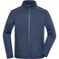 Men's Knitted Fleece Jacket - Superweiche, warme Strickfleece Jacke [Gr. L] (navy/navy) (Art.-Nr. CA477991)