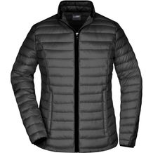 Ladies' Quilted Down Jacket - Sportliche Daunenjacke mit Stehkragen [Gr. XXL] (black/black) (Art.-Nr. CA479886)