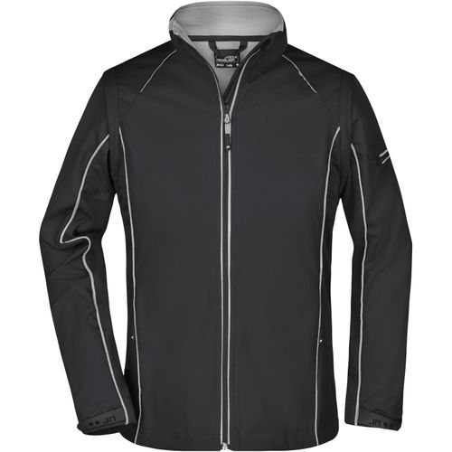 Ladies' Zip-Off Softshell Jacket - 2 in 1 Jacke mit abzippbaren Ärmeln [Gr. XL] (Art.-Nr. CA480571) - Wind- und wasserdichtes 3-Lagen Funktion...