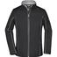 Ladies' Zip-Off Softshell Jacket - 2 in 1 Jacke mit abzippbaren Ärmeln [Gr. XL] (black/silver) (Art.-Nr. CA480571)