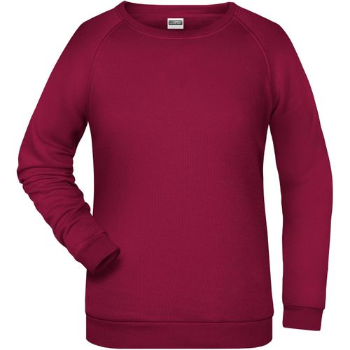 Ladies' Promo Sweat - Rundhals-Sweatshirt mit Raglanärmeln [Gr. XL] (Art.-Nr. CA481315) - Sweat-Qualität mit angerauter Innenseit...