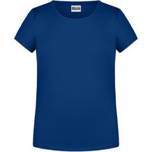 Girls' Basic-T - T-Shirt für Kinder in klassischer Form [Gr. L] (dark-royal) (Art.-Nr. CA482756)