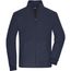 Men's Bonded Fleece Jacket - Fleecejacke mit kontrastfarbiger Innenseite [Gr. S] (navy/dark-grey) (Art.-Nr. CA483127)