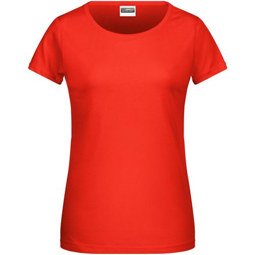 Ladies' Basic-T - Damen T-Shirt in klassischer Form [Gr. S] (Art.-Nr. CA485084) - 100% gekämmte, ringesponnene BIO-Baumwo...