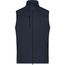 Men's Softshell Vest - Klassische Softshellweste im sportlichen Design aus recyceltem Polyester [Gr. XL] (navy) (Art.-Nr. CA486355)