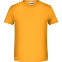 Boys' Basic-T - T-Shirt für Kinder in klassischer Form [Gr. XS] (gold-yellow) (Art.-Nr. CA487030)