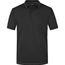 Men's Elastic Polo - Hochwertiges Poloshirt mit Kontraststreifen [Gr. XXL] (black/white) (Art.-Nr. CA487173)