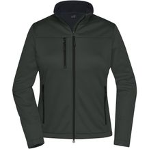 Ladies' Softshell Jacket - Klassische Softshelljacke im sportlichen Design aus recyceltem Polyester [Gr. XS] (graphite) (Art.-Nr. CA494930)
