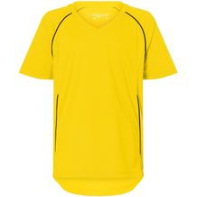 Team Shirt Junior - Funktionelles Teamshirt [Gr. XS] (yellow/black) (Art.-Nr. CA496246)