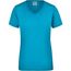 Ladies' Workwear T-Shirt - Strapazierfähiges und pflegeleichtes T-Shirt [Gr. XXL] (Turquoise) (Art.-Nr. CA496267)