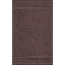 Guest Towel - Gästehandtuch im dezenten Design [Gr. 30 x 50 cm] (Braun) (Art.-Nr. CA497887)